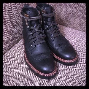 COPY - Timberland black water resistant dress boots 9.5